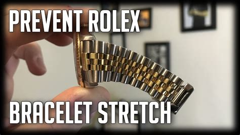 rolex stretch bracelet|how to remove stretch from rolex.